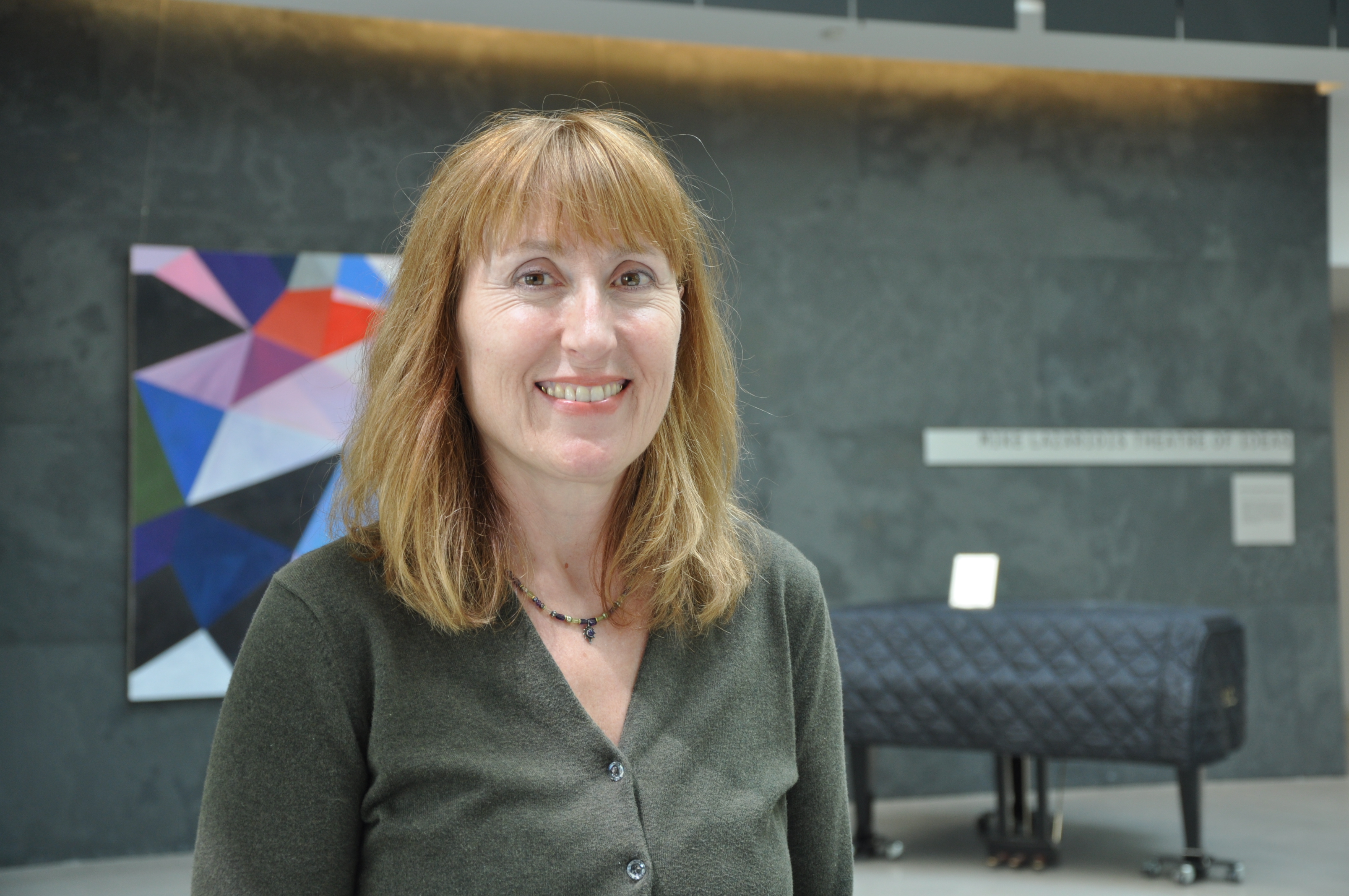 Portrait of Lori Donald, winner of the Science Safari contest, at Perimeter Institute