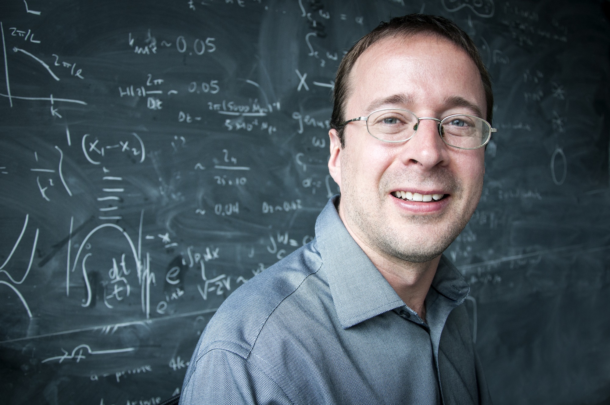 Portrait of Kendrick Smith, winner of the 2018 Breakthrough Prize in Fundamental Physics