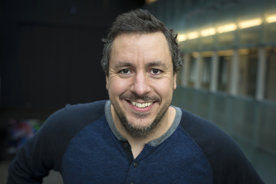 Portrait of Jaume Gomis in the Atrium