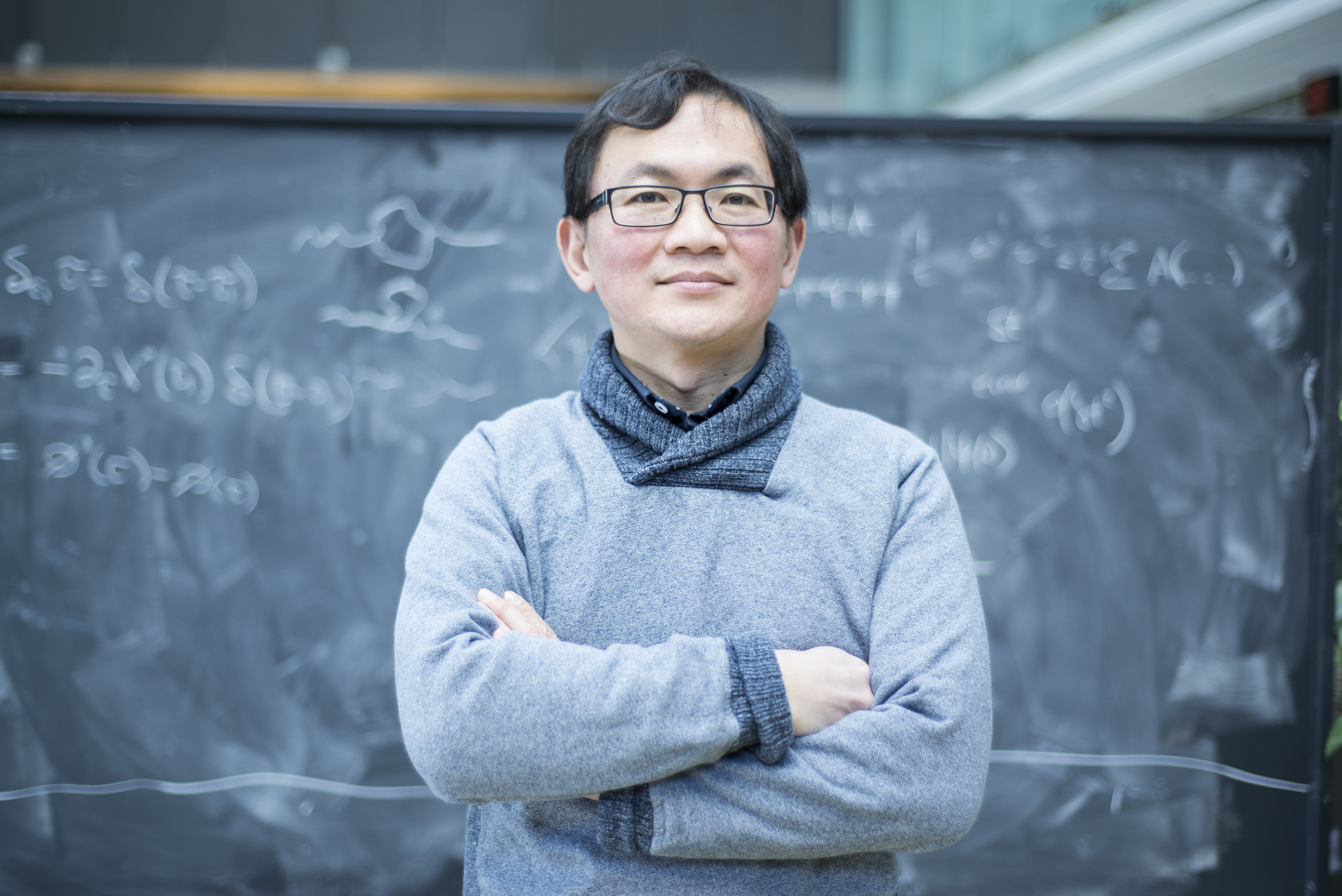 Portrait of Ue-Li Pen at Perimeter Institute