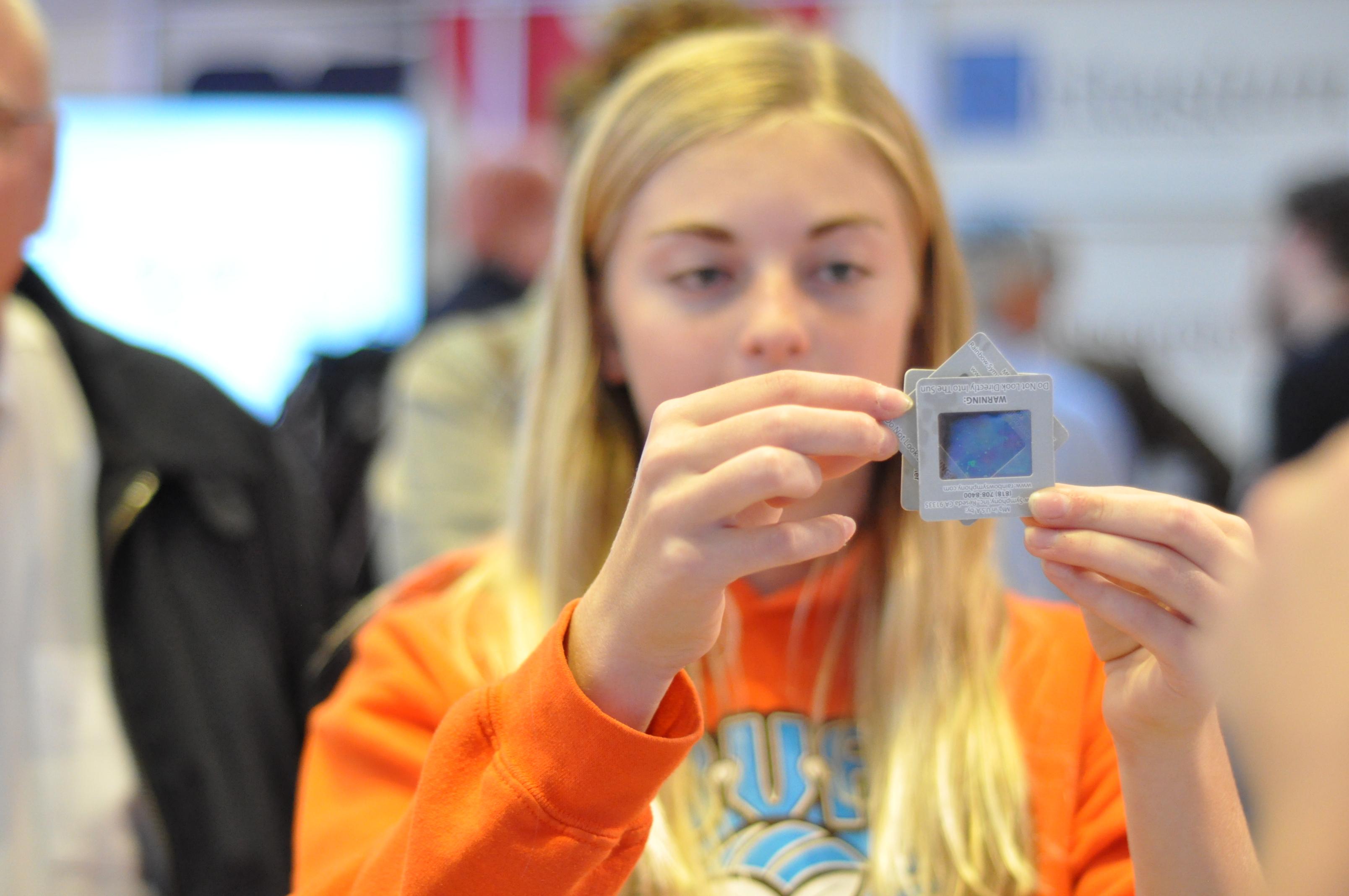 Teens at BrainStem festival