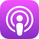 Apple podcasts icon