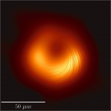 Image of a black hole