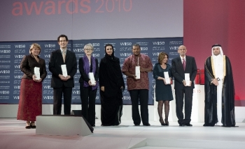 Neil Turok receives WISE award for the Next Einstein Initiative (NEI)