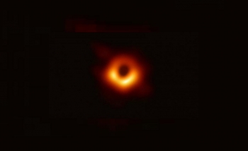 first-ever image of a black hole’s event horizon from the EHT collaboration