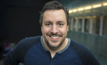 Portrait of Jaume Gomis in the Atrium