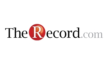 The record logo