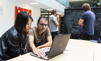 Pedro vieira and student